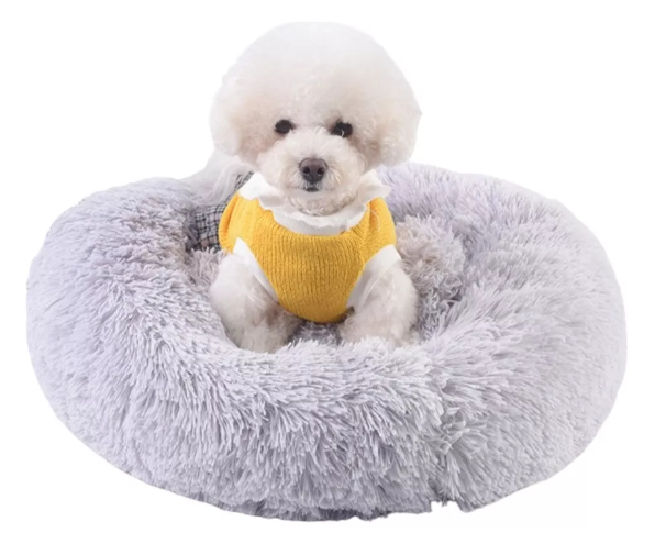 Cama Para Mascota Antiestrés Felpa